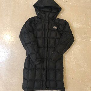 North Face Long Puffer Jacket 600 Series